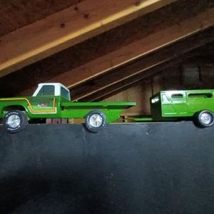 Vintage nylint truck and trailer